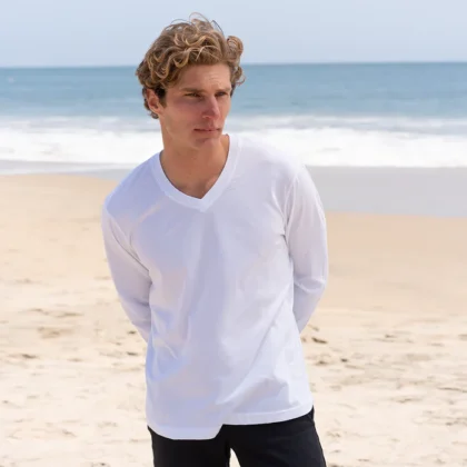 Long Sleeve White T-Shirt